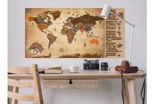 5 activités ludiques pour maintenir le français des jeunes expatriés : mappemonde