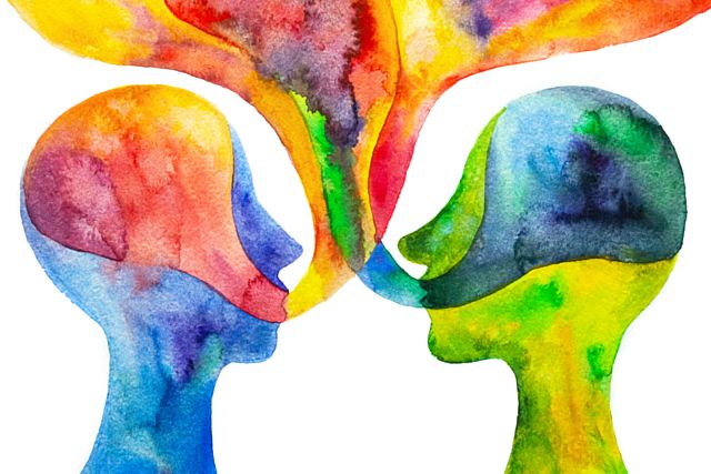 Colourful talk